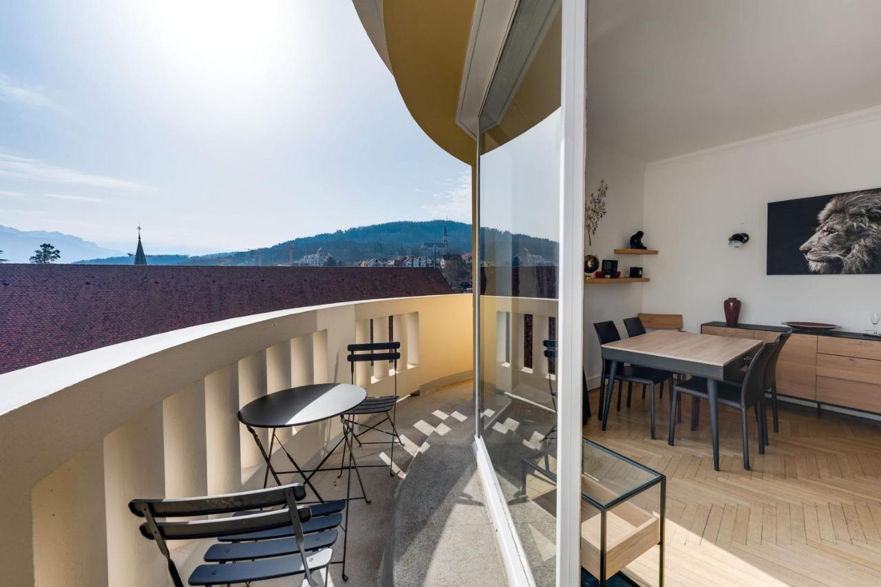Le Panoramique - 75 Sq M Apartment With Balcony In The Heart Of Annecy Esterno foto